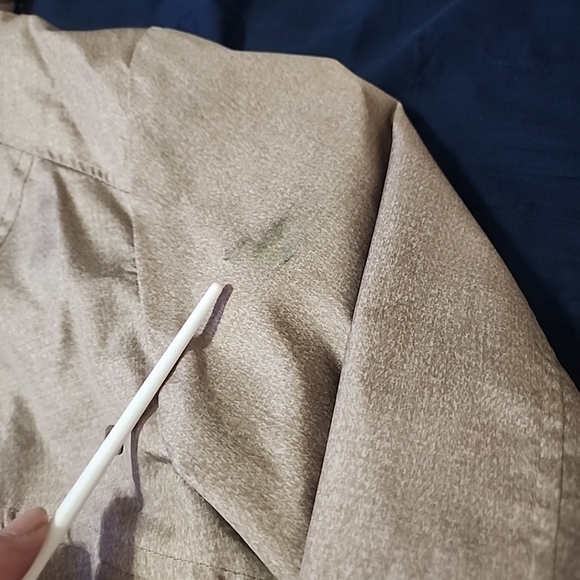 Intl D.e.t.a.i.l.s Parka In A Pocket Women's Rain Jacket Silver Size Small - Picture 6 of 12